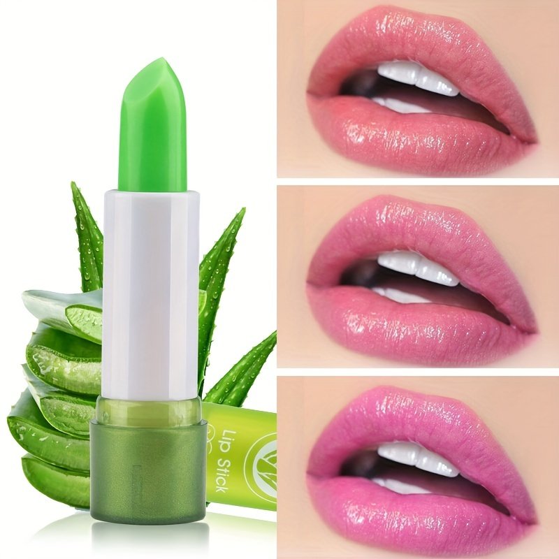 Kiss Irene Aloe 99% Moisturizing Color-Changing Lip Balm - Image 3