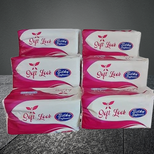 Soft Look Silky 2-Ply Tissues – 300 Sheets Pack