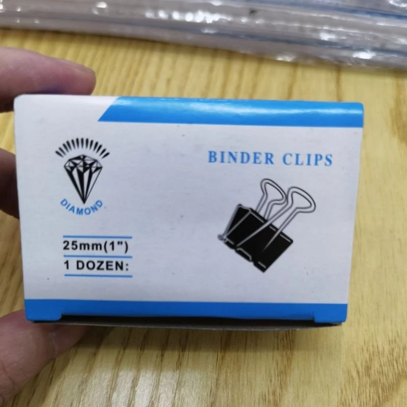 Heavy Duty Diamond Fold Back Paper Clips - 12 Pcs - Image 2