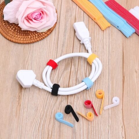 5Pc Reusable Cable Organizer Ties | Bay2Deal