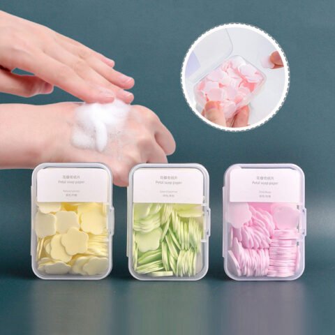 Portable Petal Soap Paper Hand Wash | Bay2Deal