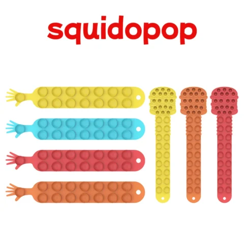 Squidopop Stress Relief Toy Sensory Silicone Sheet