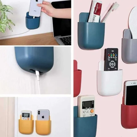 Wall Mounted Mobile Phone Charging Holder Stand
