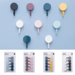 pack of 10 self adhesive heavy duty wall hooks transparent baytodeal pakistan