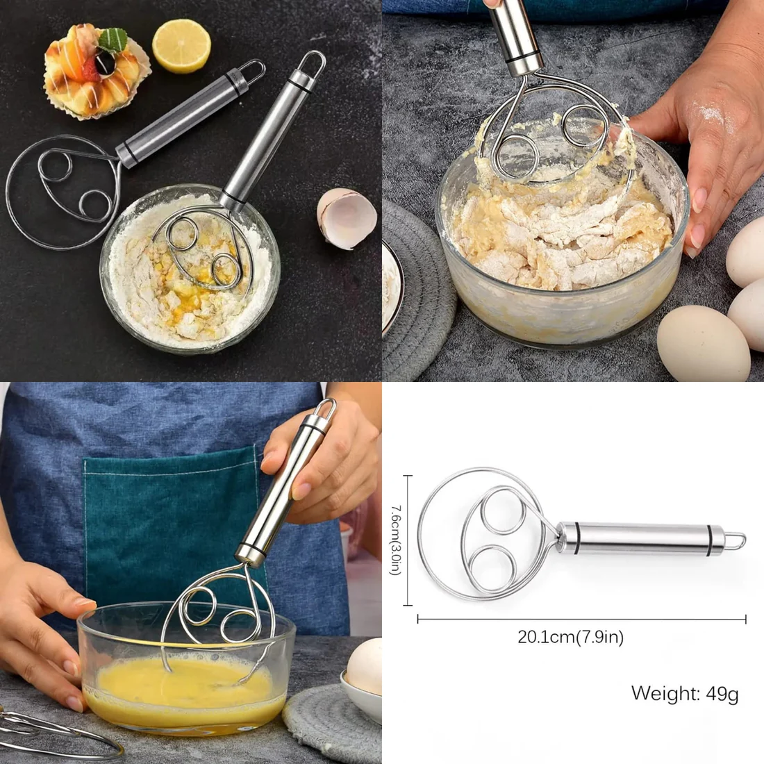 stainless steel dough whisk mixing tool baytodeal pakistan