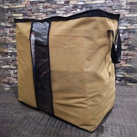 non woven foldable storage bag double zip baytodeal pakistan