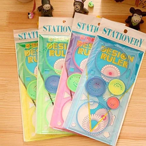 spirograph geometric creative design ruler toy baytodeal pakistan