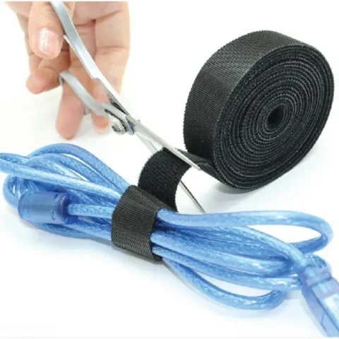 1 meter reusable cable organizer tie baytodeal pakistan