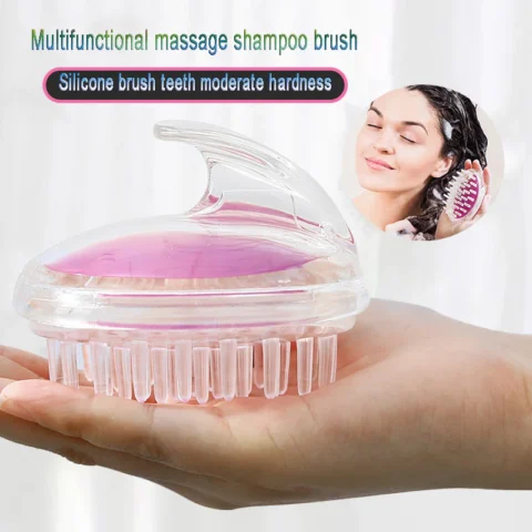 Shampoo Artificial Head Scalp Massage Comb Brush