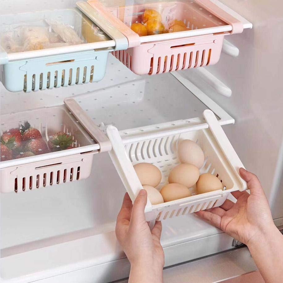 Expandable Fridge Basket for Multipurpose Storage