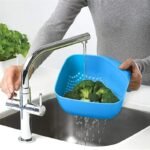 Plastic Drain Fruits & Vegetables Washing Basket