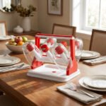 Creative Glass Plastic Stand Holder
