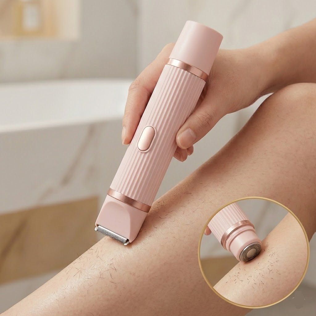 2 in 1 Rechargeable Double Head Hair Trimmer