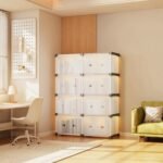 Multiayer Dust-proof Cabinet Storage Shelf