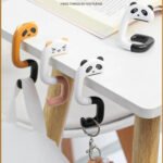1Pc Cartoon Shape Portable Bag Hook