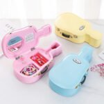 Classic Guitar Shape Musical Jewelry Organizer