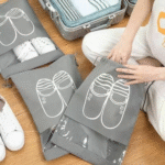 Shoes Storage Bag Closet Organizer Travel Portable Waterproof Pocket