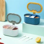 3 Compartment Gesture Design Spice Box